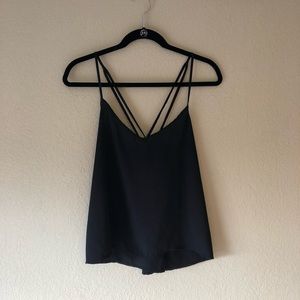 Hollister Black Strappy Tank